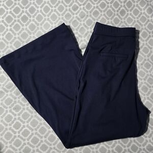 HALARA Navy Wide Leg Pants